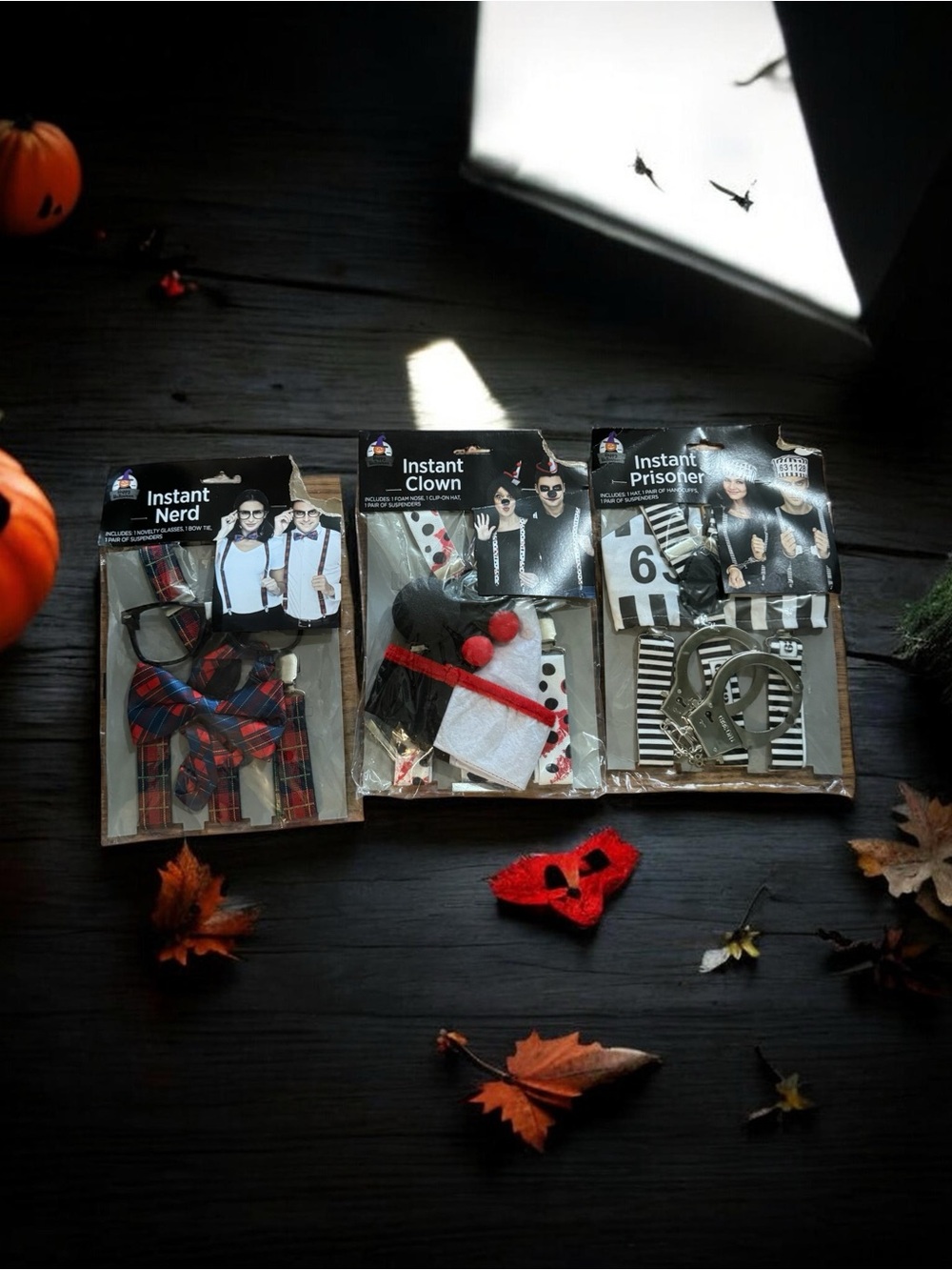 Set of 3 Instant Halloween Costumes NWT